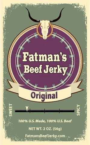 Original Beef Jerky - Fat Man's Mild Gourmet Beef Jerky