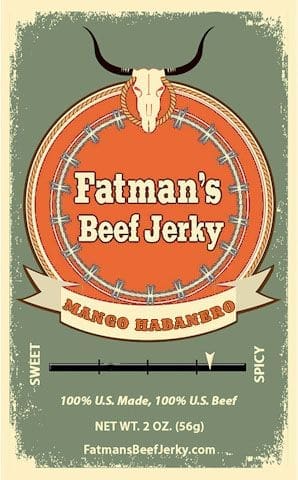 Mango Habanero - Fat Man's Beef Jerky
