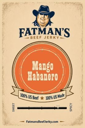 Mango habanero beef jerky